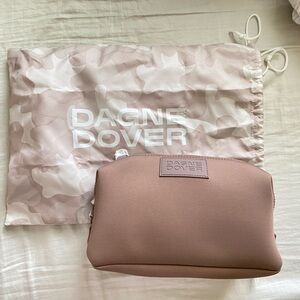 Dagne Dover Travel Pouch/Organizer/Toiletry Bag (New) Dusty Mauve/Rose Color